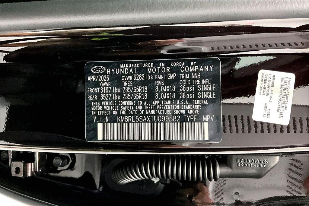 2026 Hyundai PALISADE HYBRID Blue SEL 8P