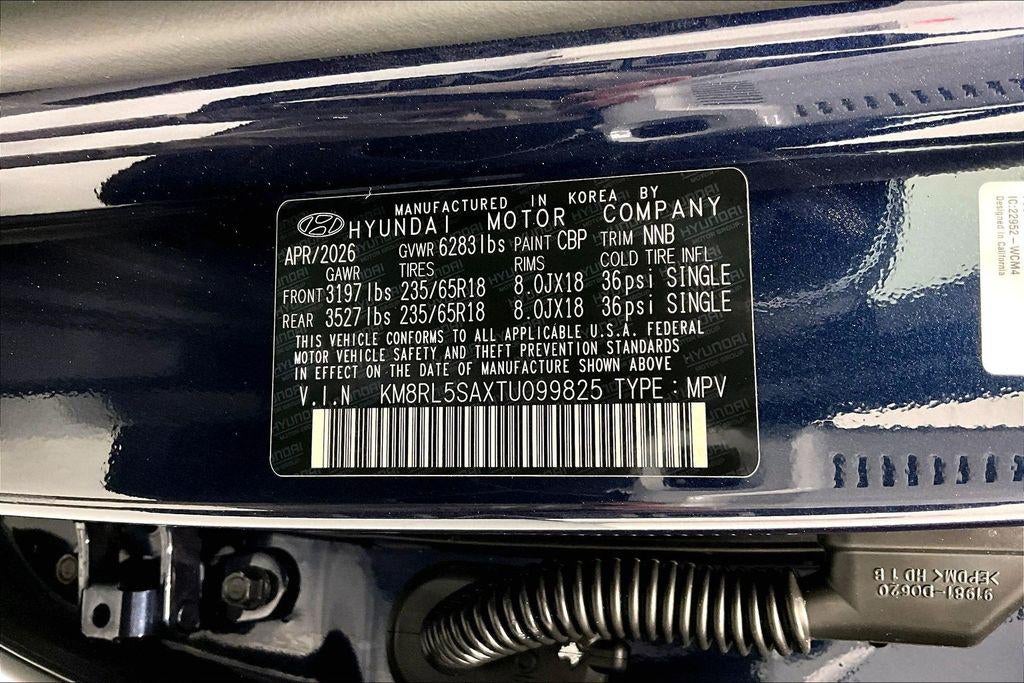 2026 Hyundai PALISADE HYBRID Blue SEL 7P