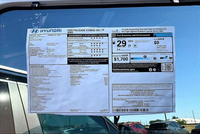 2026 Hyundai PALISADE HYBRID SEL 7P