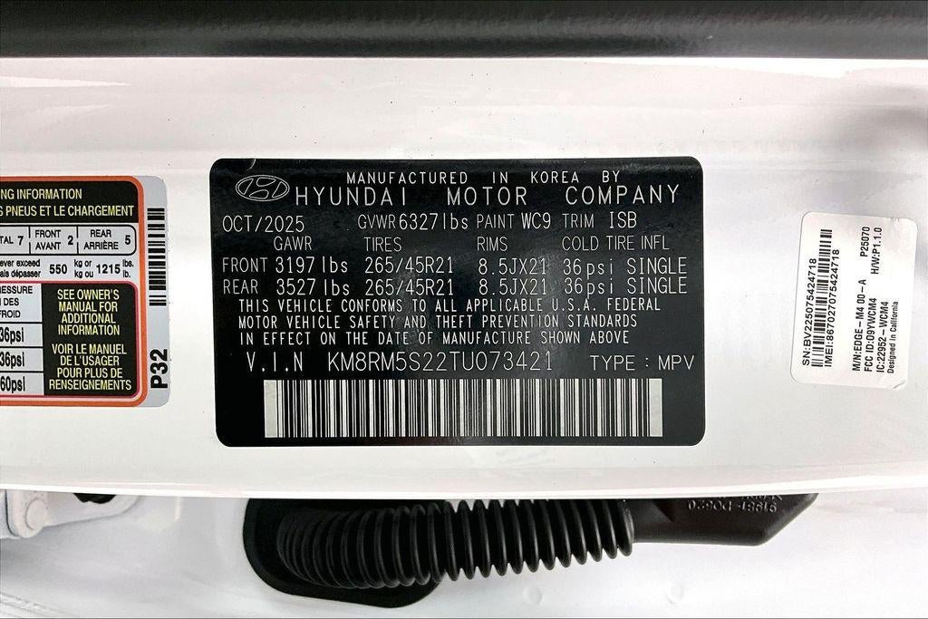 2026 Hyundai PALISADE Calligraphy FWD