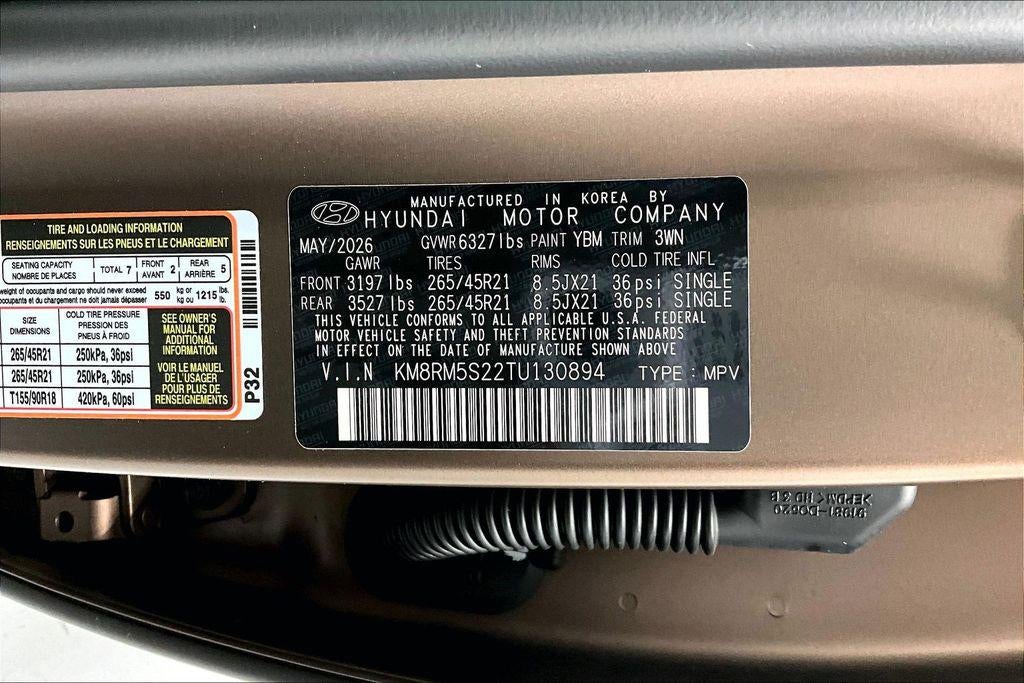 2026 Hyundai PALISADE Calligraphy FWD