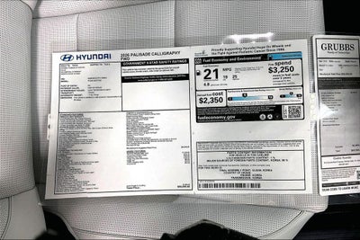 2026 Hyundai PALISADE Calligraphy FWD
