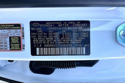 2026 Hyundai PALISADE Calligraphy FWD