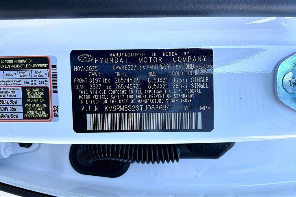 2026 Hyundai PALISADE Calligraphy FWD