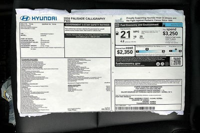 2026 Hyundai PALISADE Calligraphy FWD