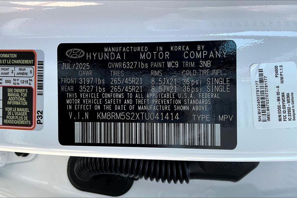 2026 Hyundai PALISADE Calligraphy FWD