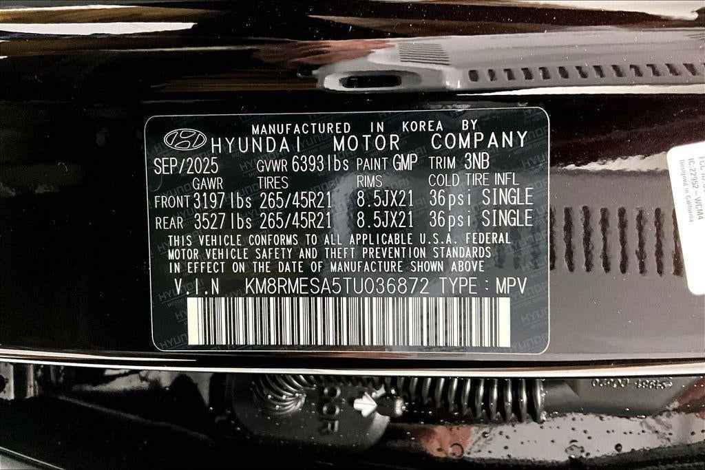 2026 Hyundai PALISADE HYBRID Calligraphy