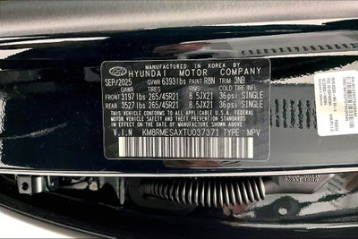 2026 Hyundai PALISADE HYBRID Calligraphy