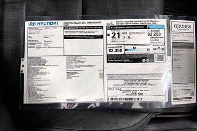2026 Hyundai PALISADE SEL Premium FWD
