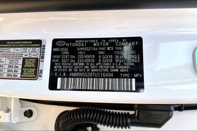 2026 Hyundai PALISADE SEL Premium FWD