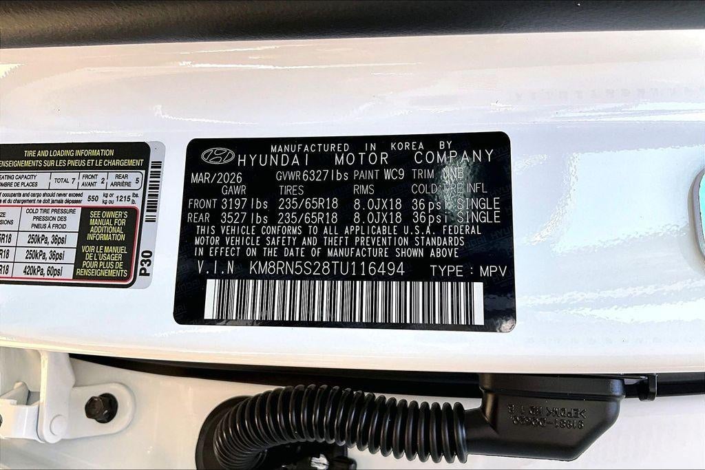 2026 Hyundai PALISADE SEL Premium FWD