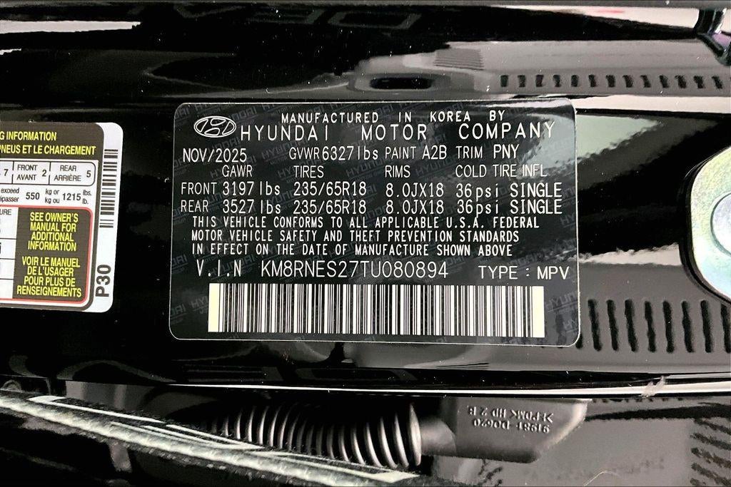 2026 Hyundai PALISADE SEL Premium AWD