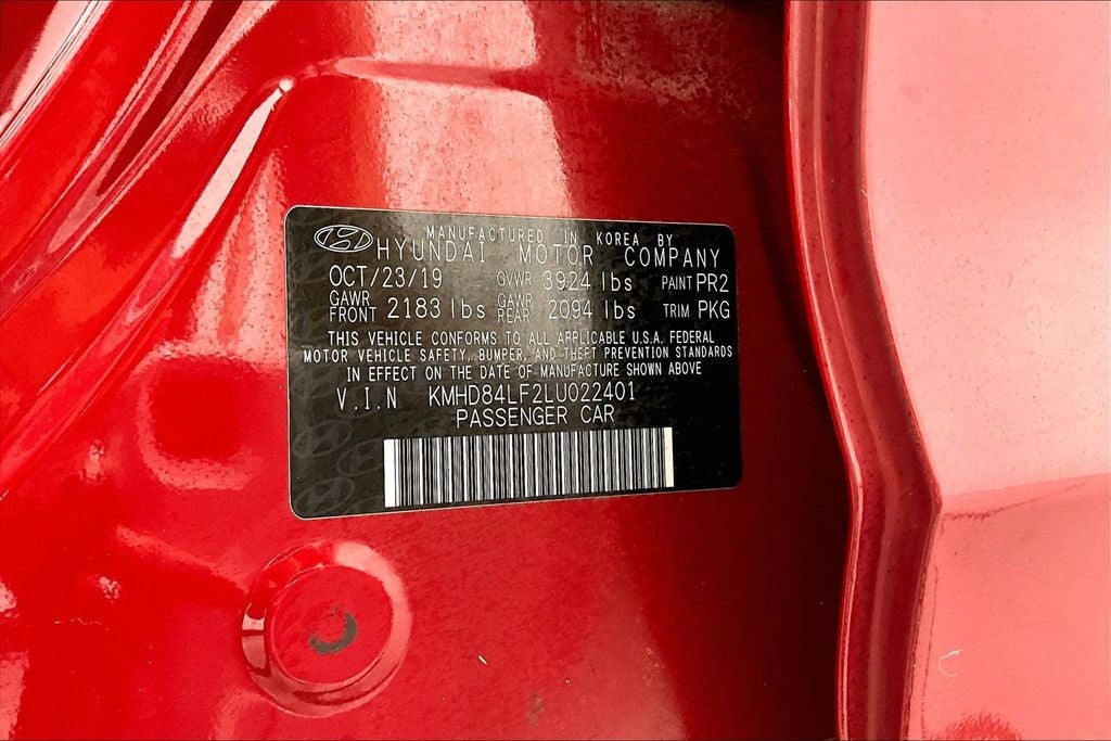 2020 Hyundai ELANTRA SEL