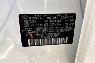 2025 Hyundai SONATA SE