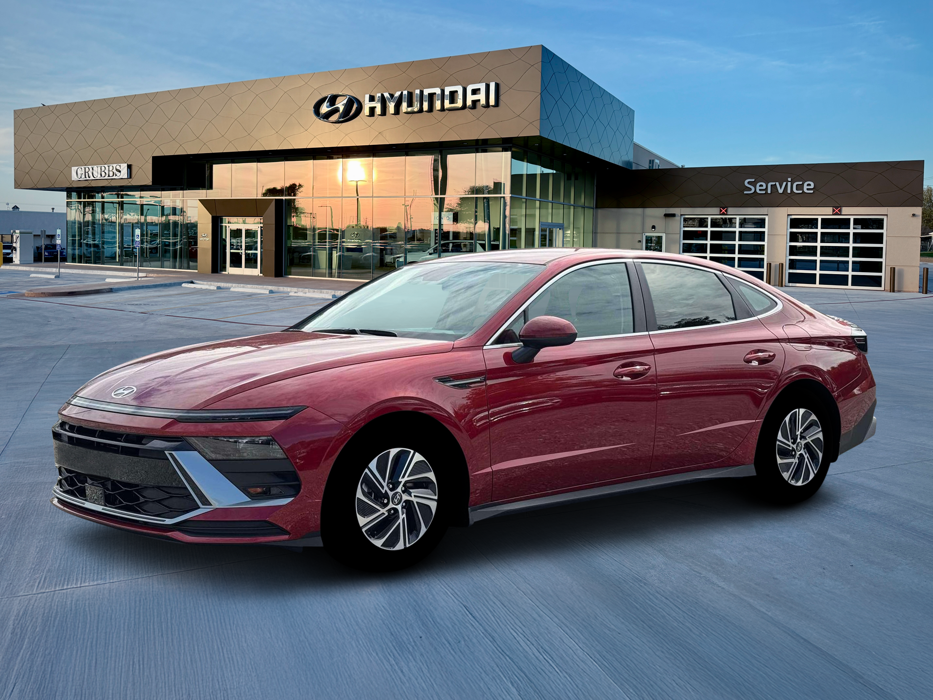 2026 Hyundai SONATA HYBRID Blue