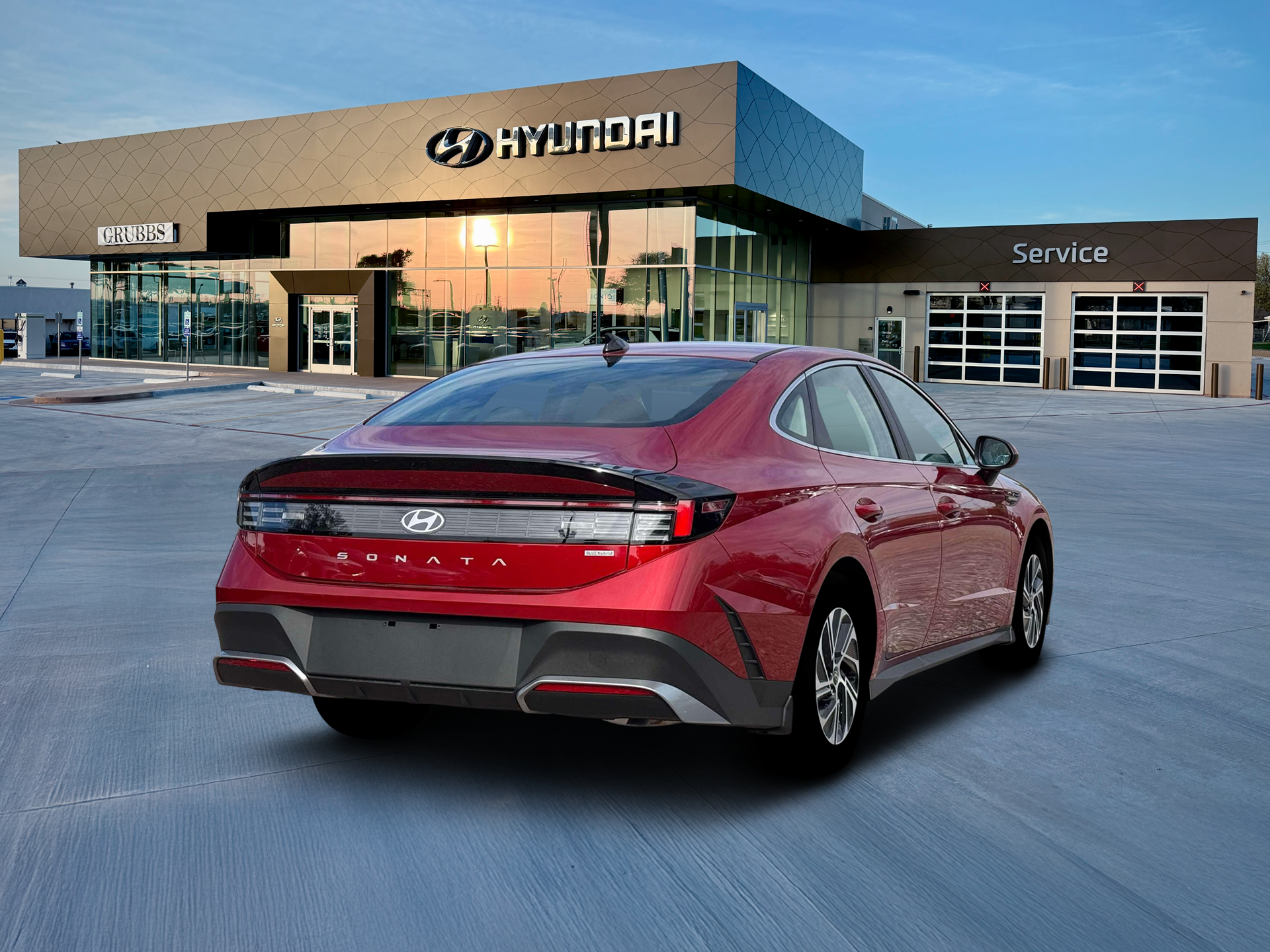 2026 Hyundai SONATA HYBRID Blue