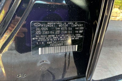 2026 Hyundai SONATA HYBRID Limited