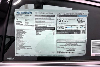 2026 Hyundai SONATA SEL Sport