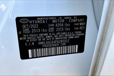 2023 Hyundai SONATA SEL