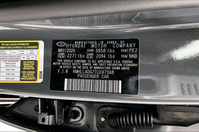 2026 Hyundai ELANTRA SE