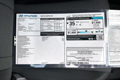 2026 Hyundai ELANTRA SE