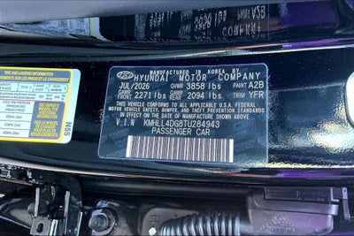 2026 Hyundai ELANTRA SE