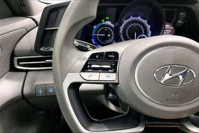 2022 Hyundai ELANTRA HYBRID Blue