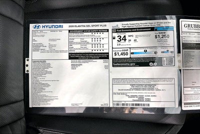 2026 Hyundai ELANTRA SEL Sport Plus