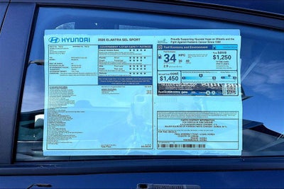 2026 Hyundai ELANTRA SEL Sport