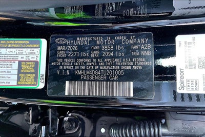 2026 Hyundai ELANTRA SEL Sport