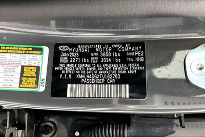 2026 Hyundai ELANTRA SEL Sport