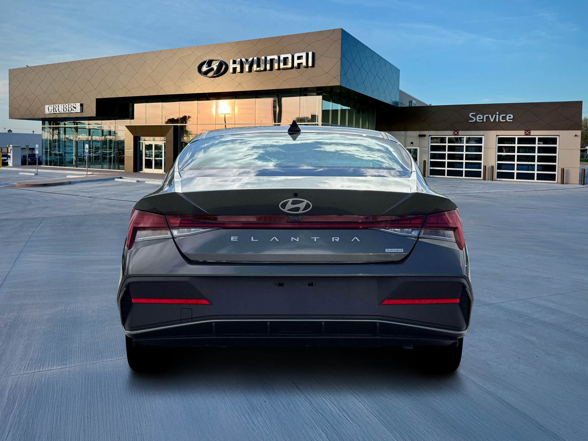 2026 Hyundai ELANTRA HYBRID Blue