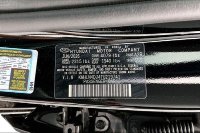 2026 Hyundai ELANTRA HYBRID Limited