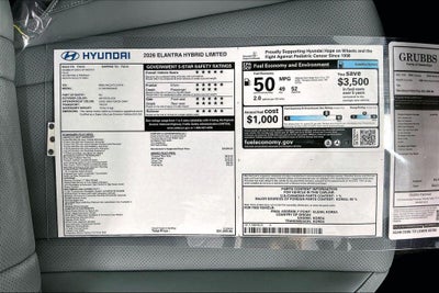 2026 Hyundai ELANTRA HYBRID Limited