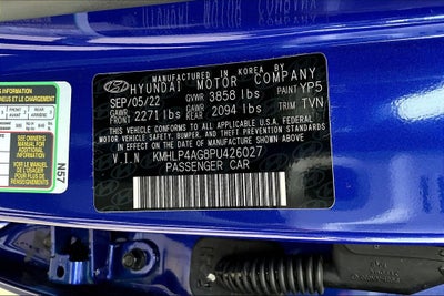 2023 Hyundai ELANTRA Limited