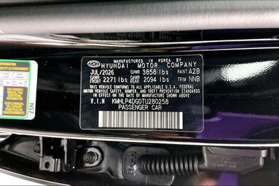 2026 Hyundai ELANTRA Limited