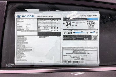 2026 Hyundai ELANTRA Limited