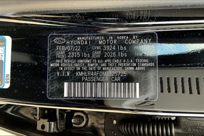 2022 Hyundai ELANTRA N Line