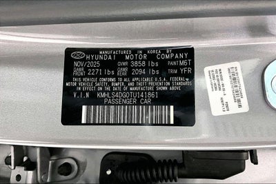 2026 Hyundai ELANTRA SEL Sport Premium