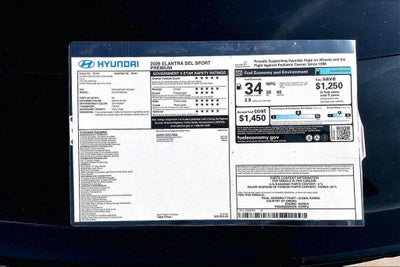2026 Hyundai ELANTRA SEL Sport
