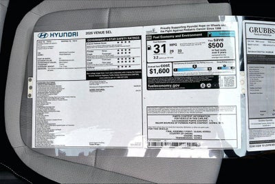 2026 Hyundai VENUE SEL
