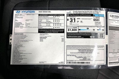 2026 Hyundai VENUE SEL