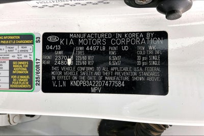 2013 Kia Sportage LX