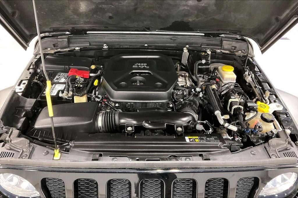 2020 Jeep Wrangler Unlimited Black and Tan 4x4