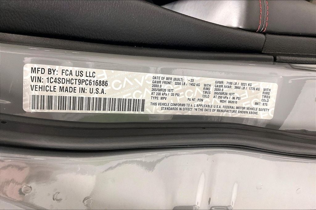 2023 Dodge Durango R/T Plus RWD