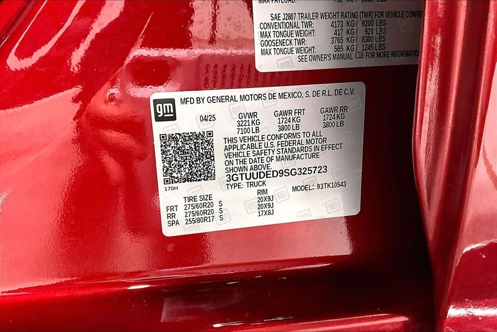 2025 GMC Sierra 1500 4WD Crew Cab Short Box SLT