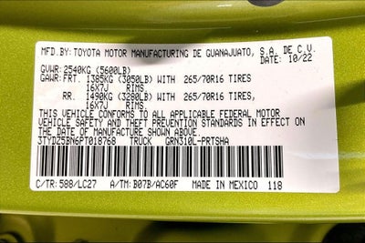 2023 Toyota Tacoma TRD Off Road