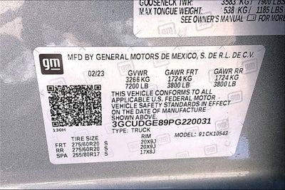 2023 Chevrolet Silverado 1500 LTZ