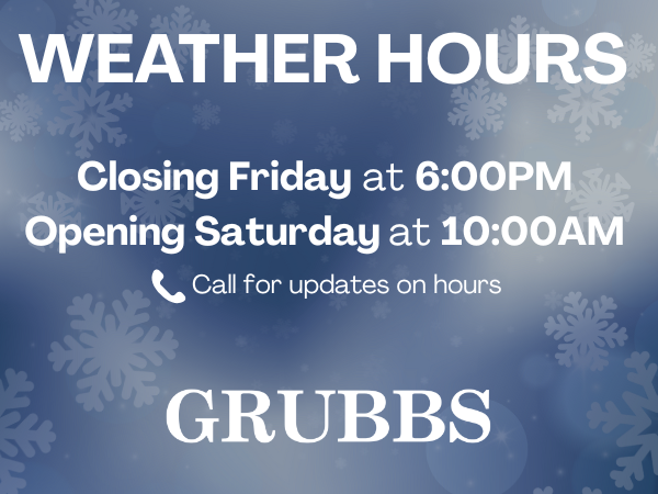 WINTER HOURS 